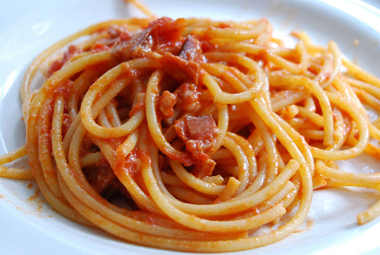 DOVE NASCE LA VERA RICETTA DEGLI SPAGHETTI ALL' AMATRICIANA