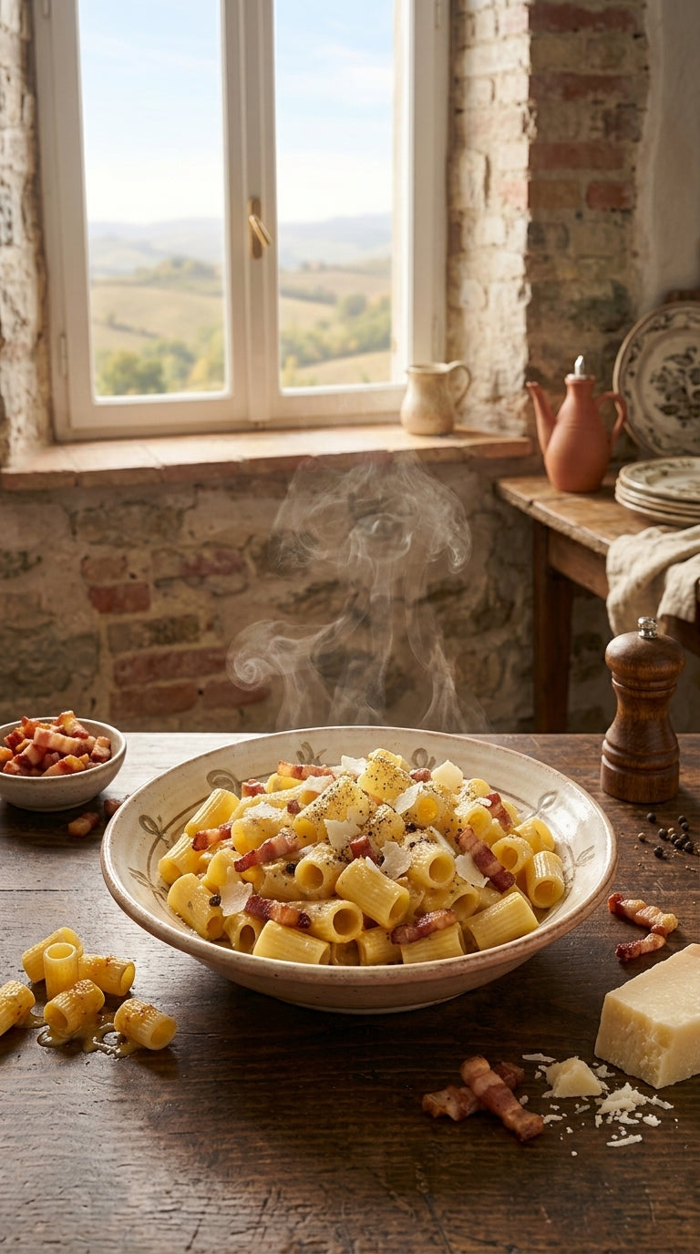 Rigatoni – in Italien angebauter und gemahlener Hartweizen mit langsamer Trocknung in Bronze – Carla Latini – 500 g