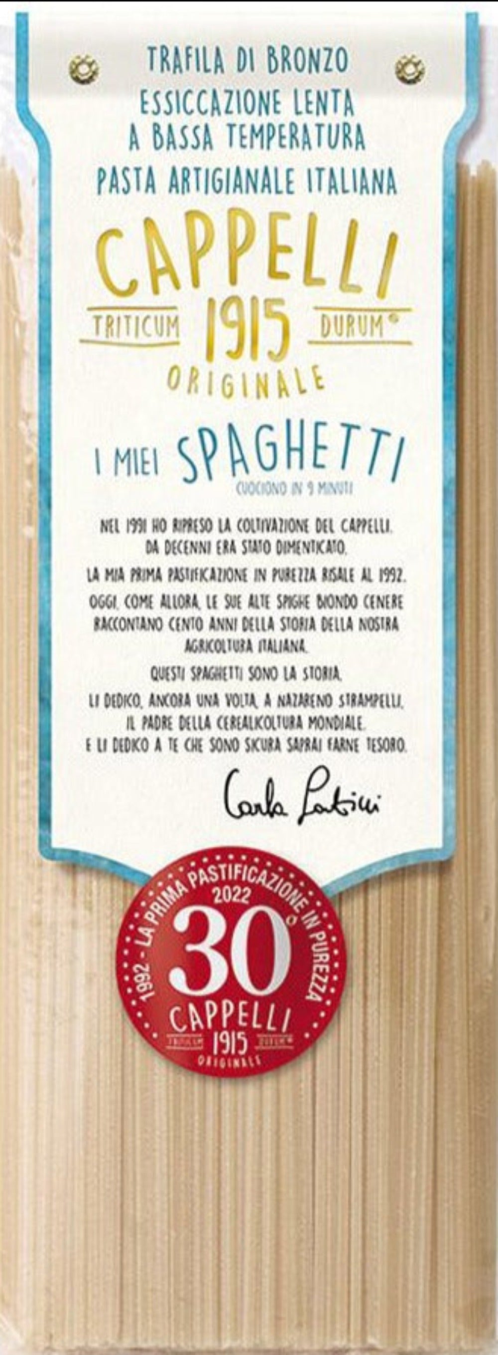 spaghetti senatore cappelli