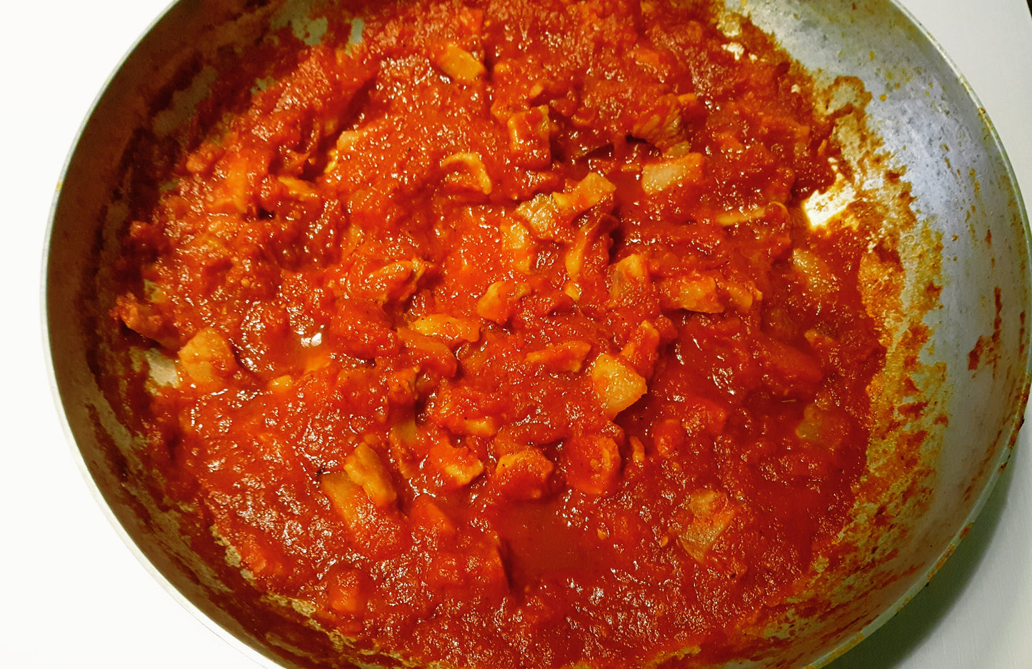 SUGO ARTIGIANALE ALL' AMATRICIANA - 180 gr.