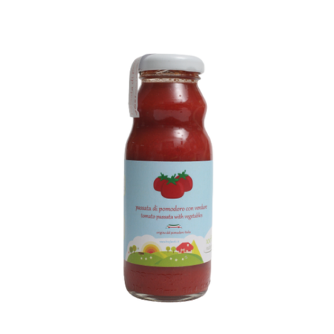 Passata di pomodoro, cipolla, carota e sedano - 200g