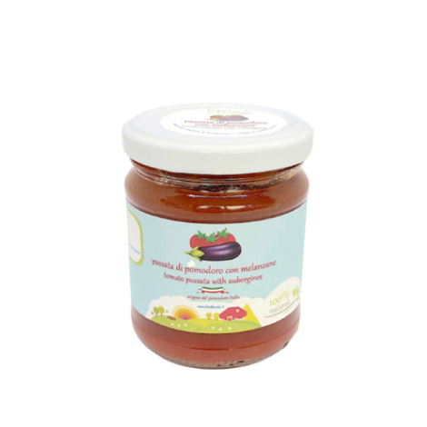 Passata di Pomodoro con Melanzane a pezzi - 290g