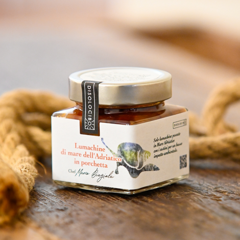 Lumachine di mare dell'Adriatico in porchetta - 220g