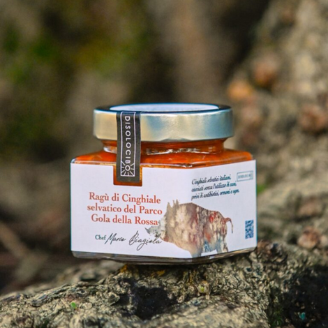 Ragù tradizionale di cinghiale del Parco Gola della Rossa - 180g