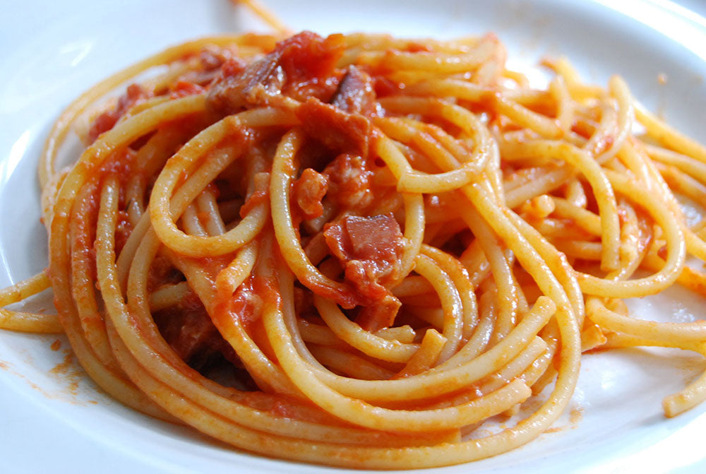 DOVE NASCE LA VERA RICETTA DEGLI SPAGHETTI ALL' AMATRICIANA