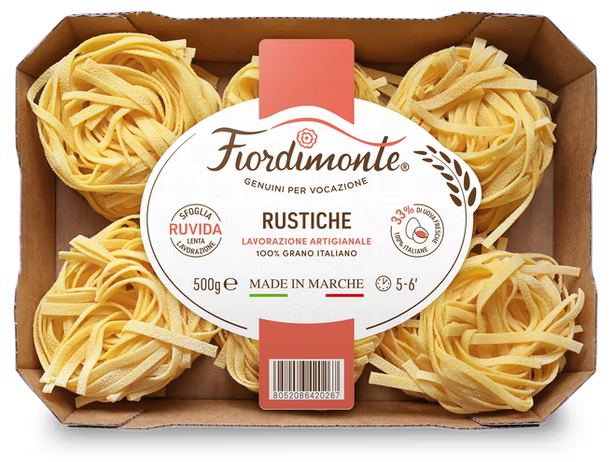 Pasta all'Uovo Rustiche Sfoglia Ruvida 500g