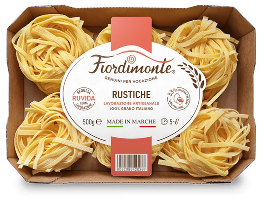 Pasta all'Uovo Rustiche Sfoglia Ruvida 500g