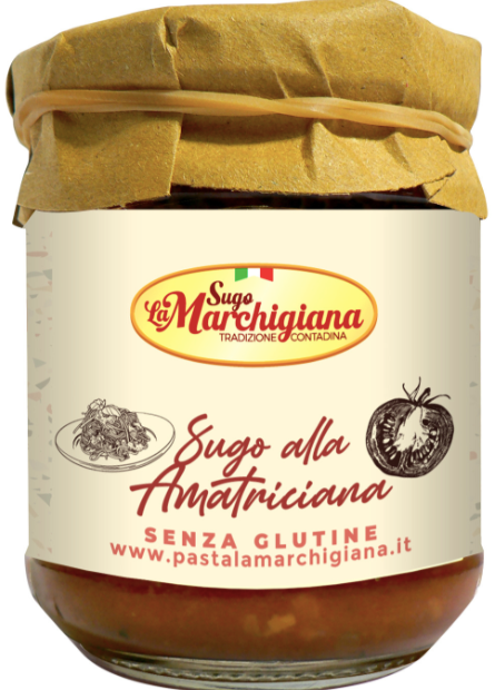SUGO ARTIGIANALE ALL' AMATRICIANA  - 180 gr.