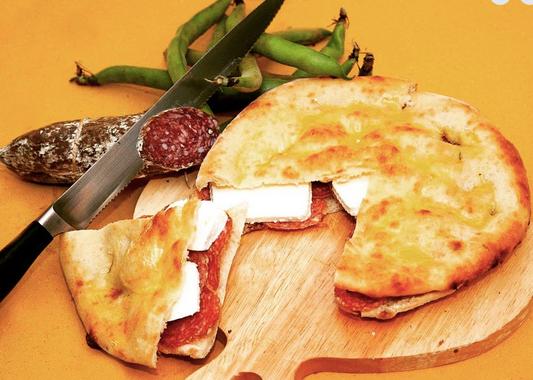 Crescia Marchigiana Artigianale - 300gr Cotta a Legna