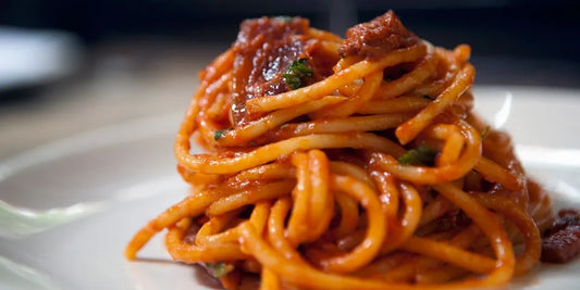 SUGO ARTIGIANALE ALL' AMATRICIANA  - 180 gr.