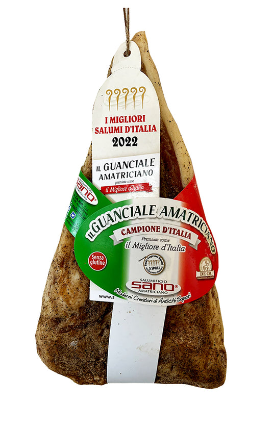 Gesund gewürzte Amatrice-Backe – ca. 1.000 kg