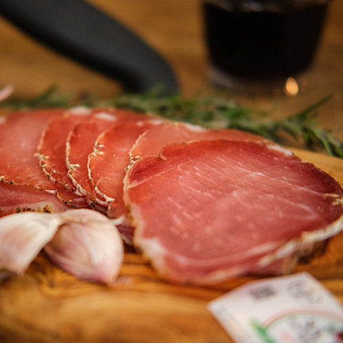 Lonzino Marchigiano geschnitten S/V – ca. 600g