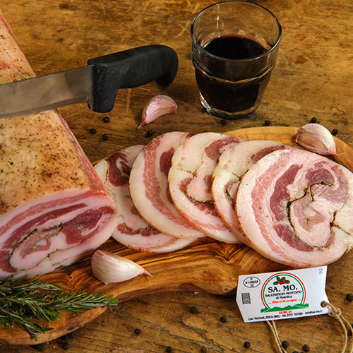 Gerollter Speck aus den Marken – ca. 500gr