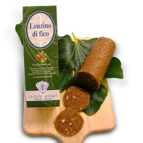 Lonzino di Fico 300g – ein Dessert mit Trockenfrüchten des Slow Food-Präsidiums