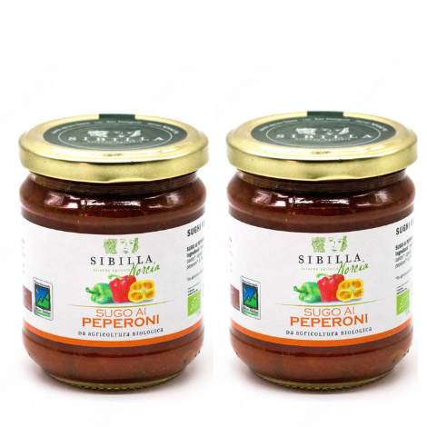 Sibilla di Norcia Bio-Pfeffersauce – 2x190g