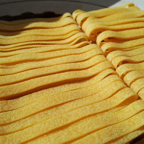 Hausgemachte Eier-Tagliatelle - Nudeln von Carla Latini 2x 250g 