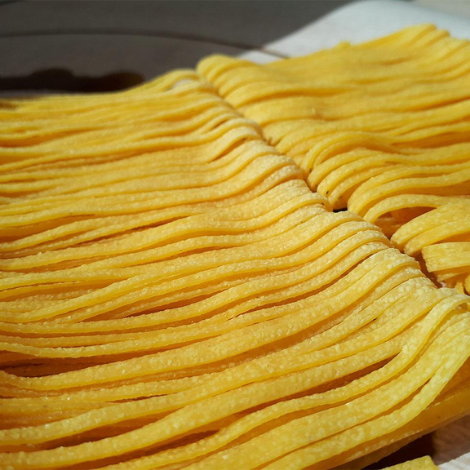 Hausgemachte Eier-Tagliolini – Pasta von Carla Latini 2x250g 